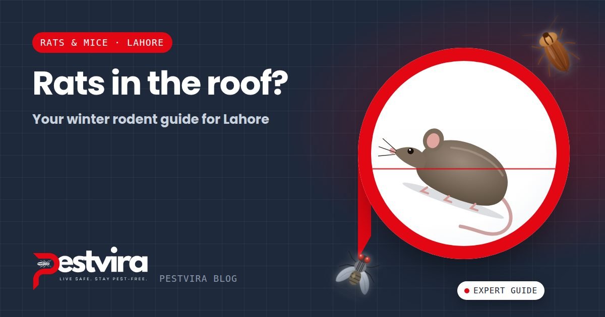 Rats in the Roof? A Winter Rodent Control Guide for Lahore Homes